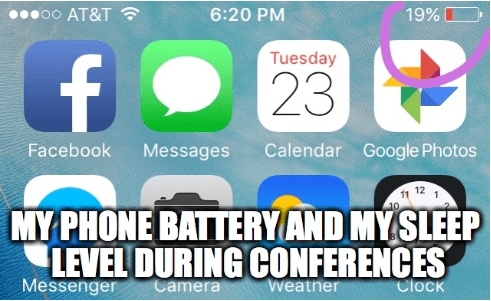 Sleep During Conferences